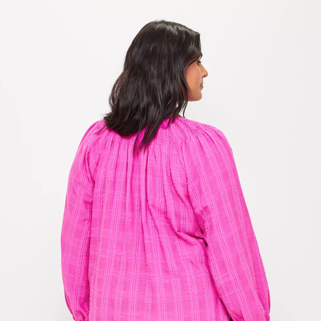 Curve Shirred Detail Blouse Target Australia