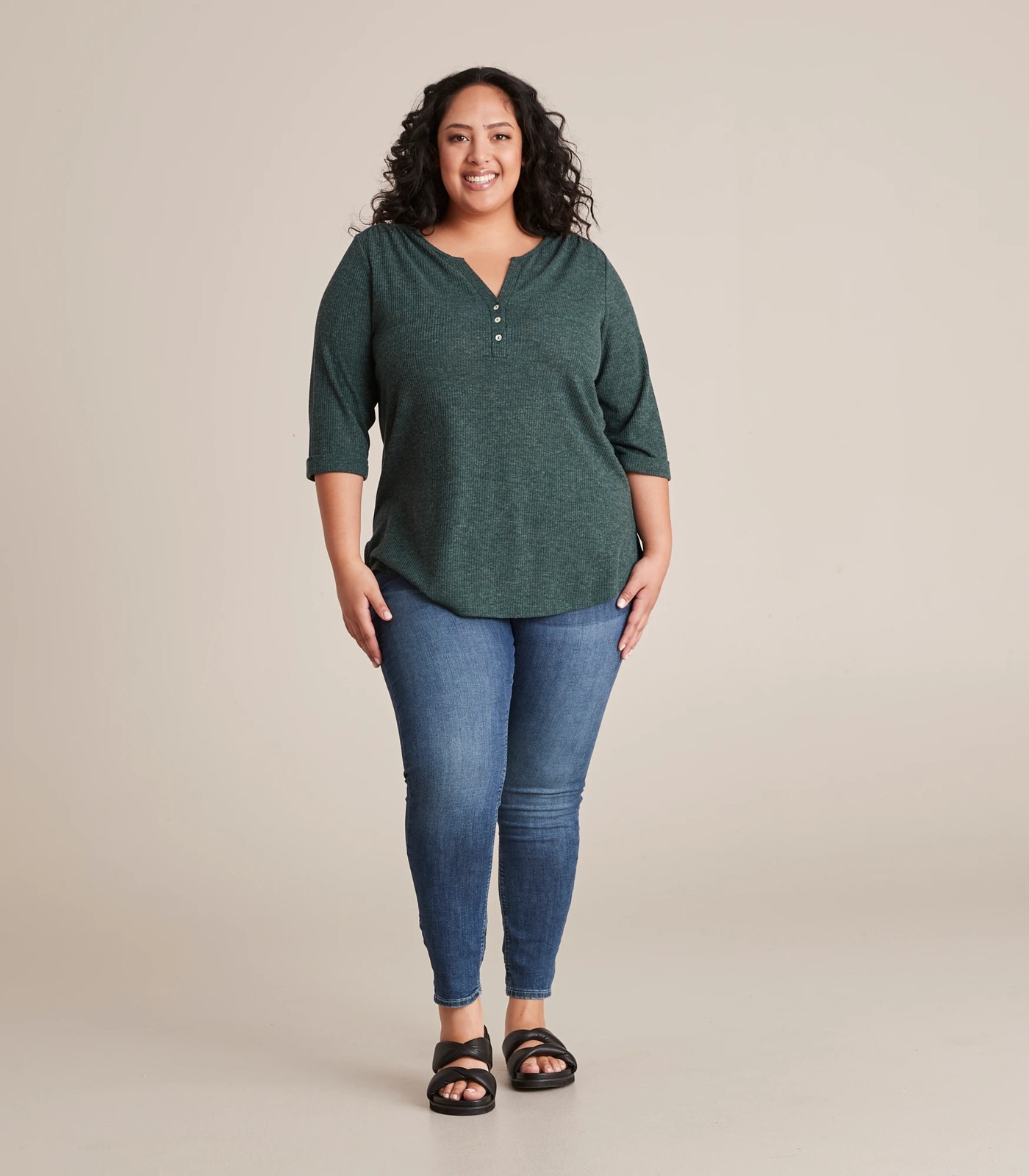 Curve Henley Top 6 of 6