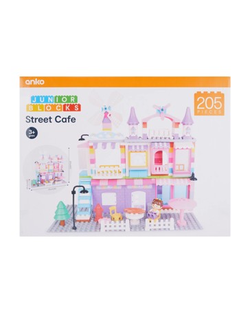 205 Piece Junior Blocks: Street Cafe