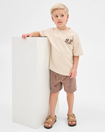 Australian Cotton T-Shirt and Short 2 Piece Set