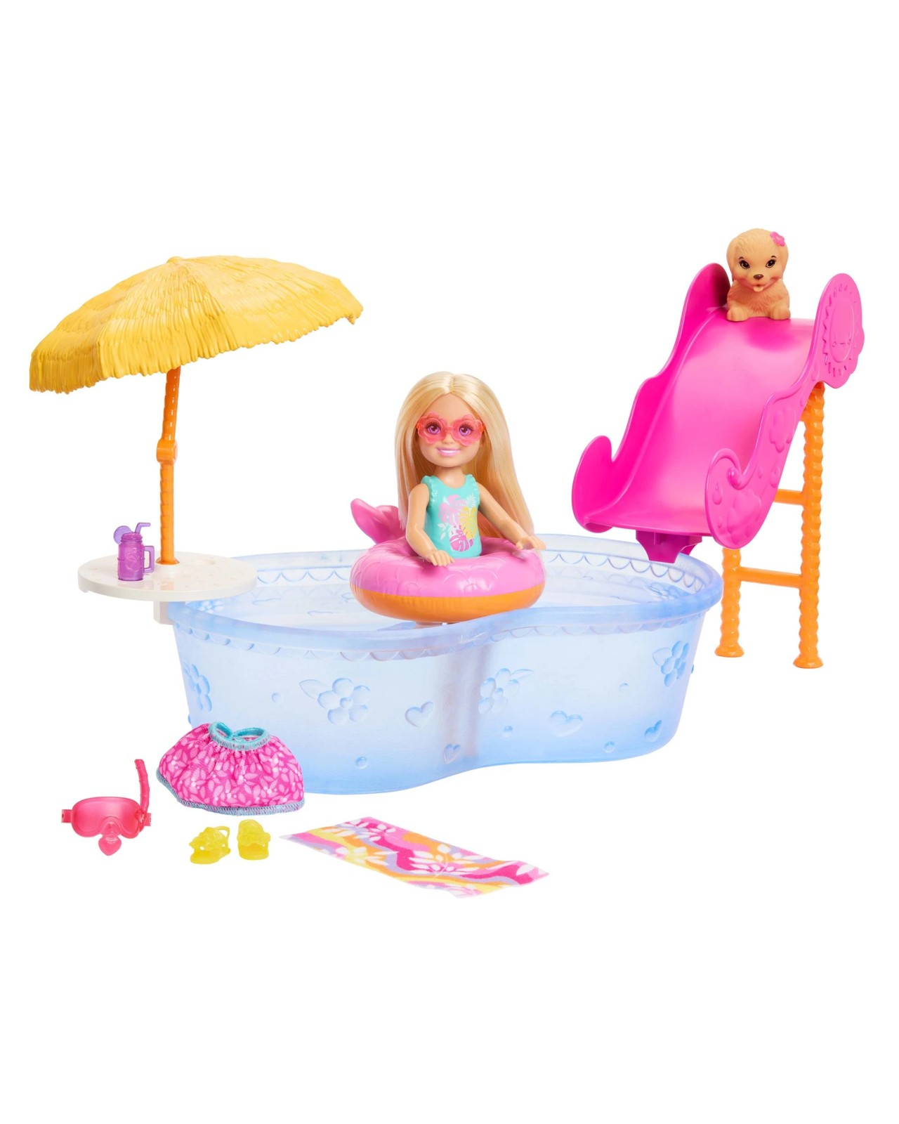 Barbie Summer Vacation Chelsea Pool Party Playset 2 of 6