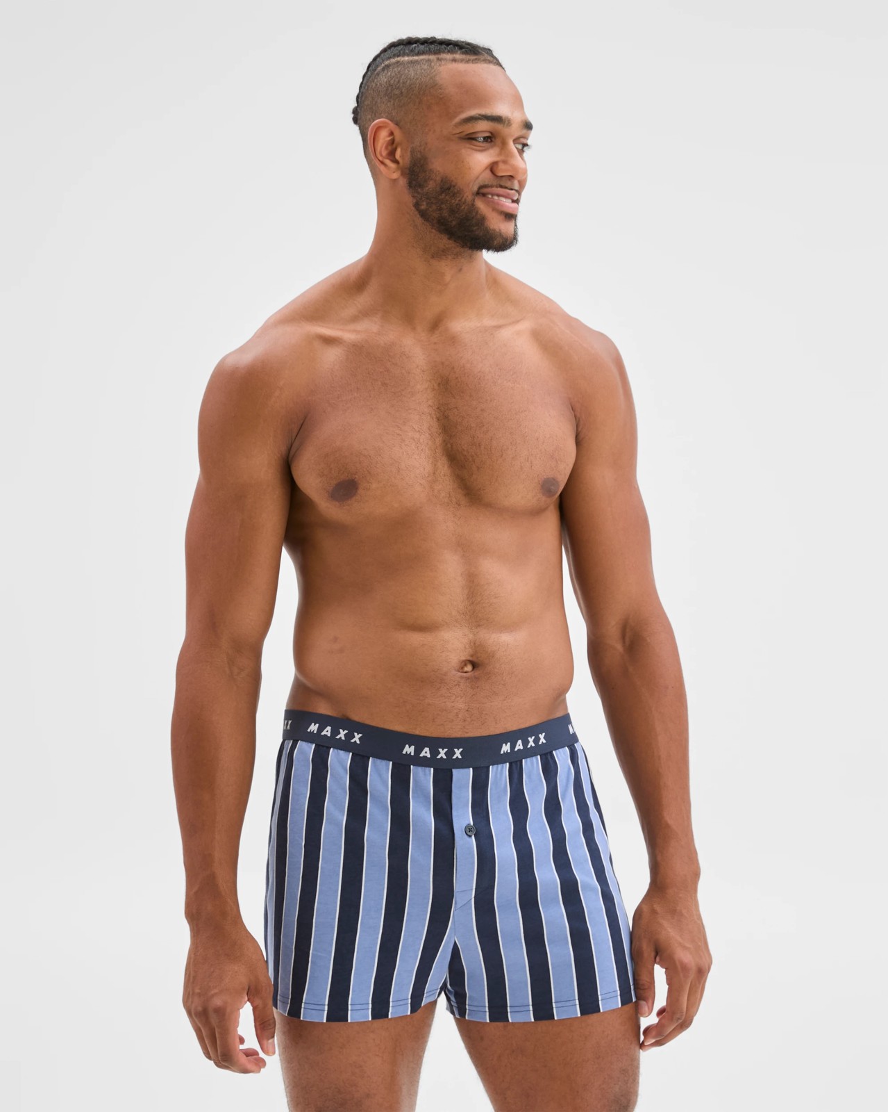 Maxx Australian Cotton 3 Pack Knit Boxers 2 of 4