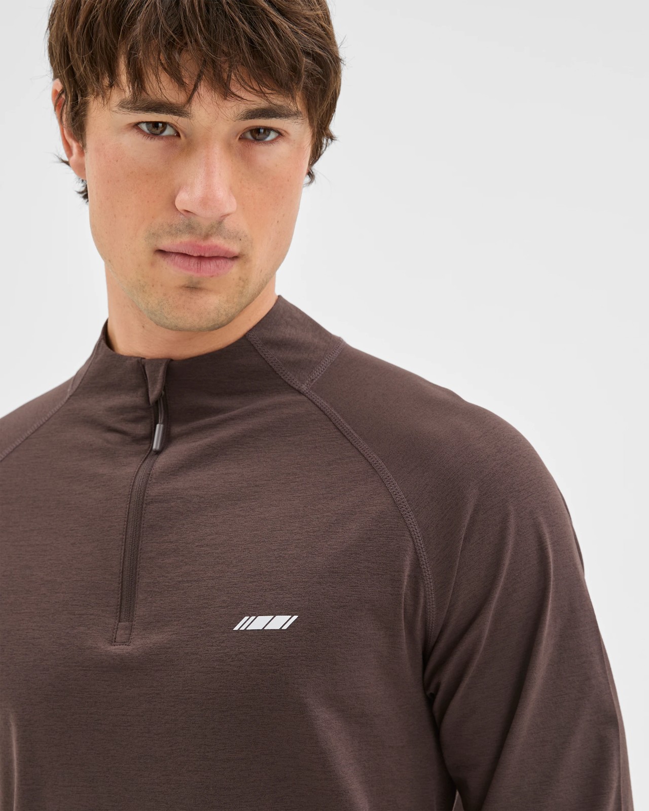 Active 1/2 Zip Jumper - Chocolate 5 of 6