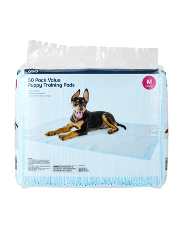 Anko 50 Pack Puppy Pads - Medium