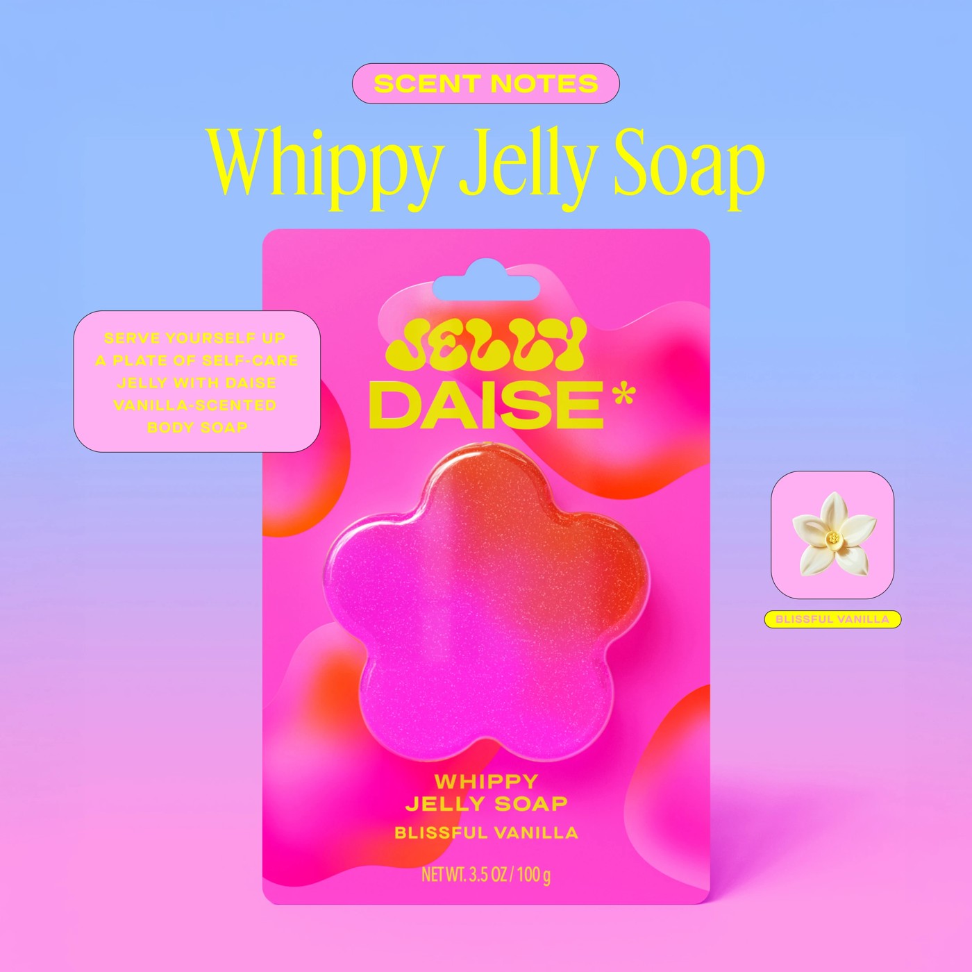 DAISE Whippy Jelly Soap 100g - Blissful Vanilla 6 of 6
