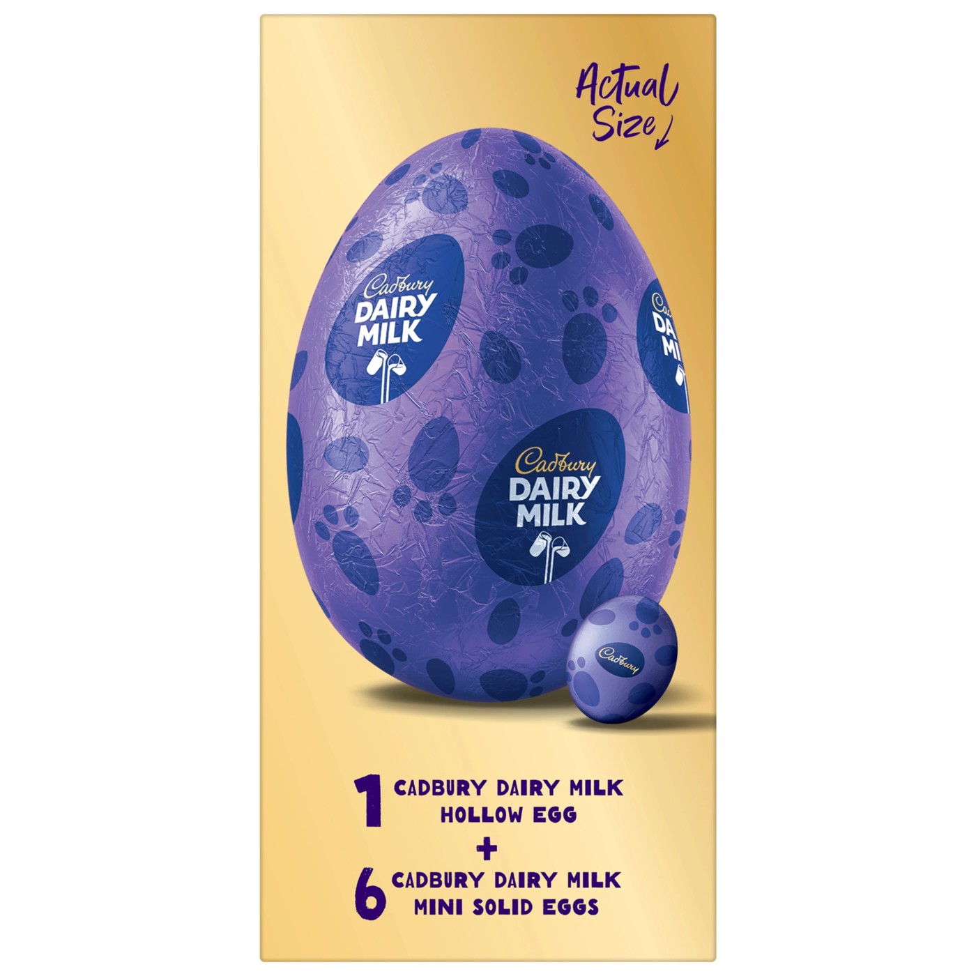 Cadbury Dairy Milk Gift Box 168g 4 of 6