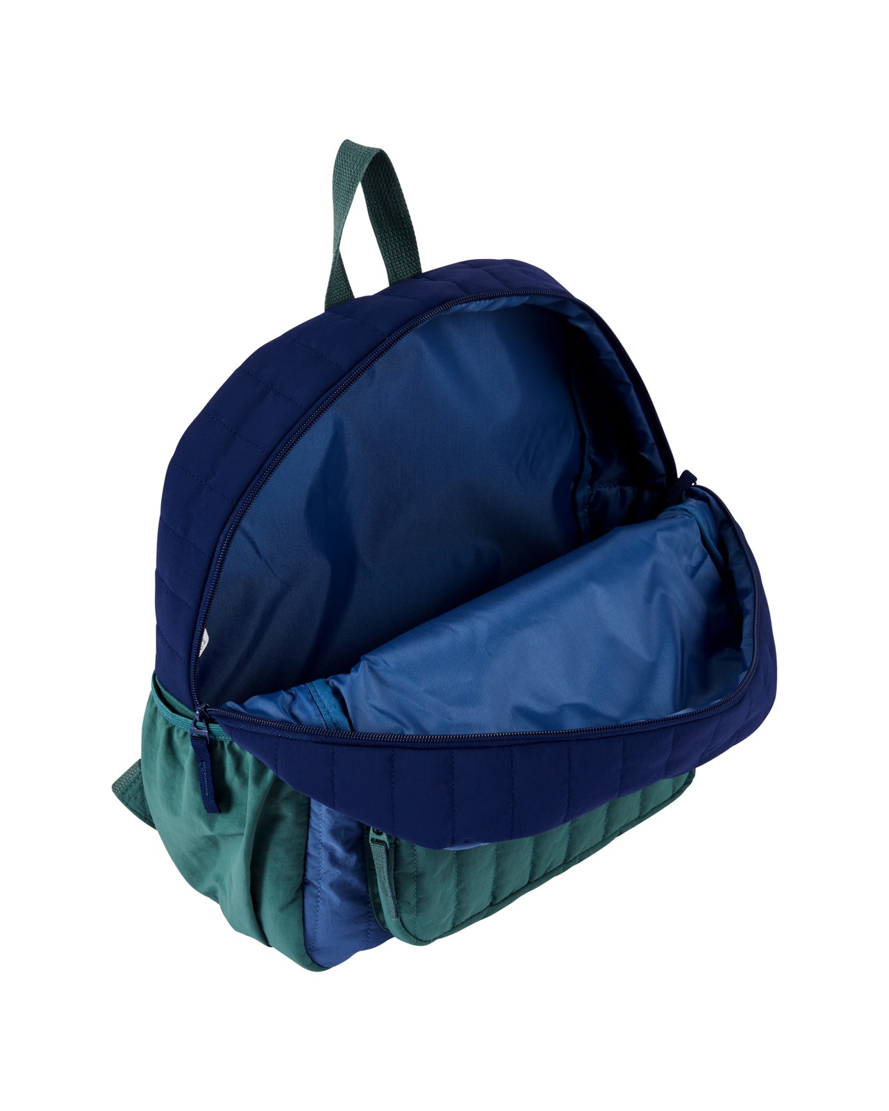 Anko Quilted Backpack - Blue 4 of 5