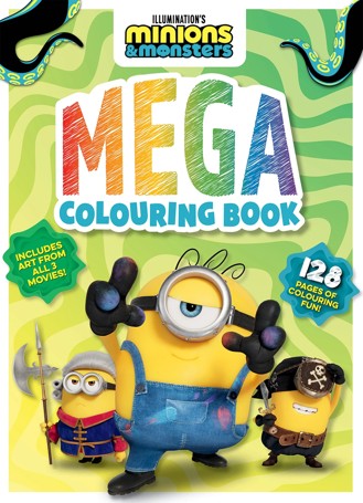 Illumination's Minions and Monsters Mega Colouring Book