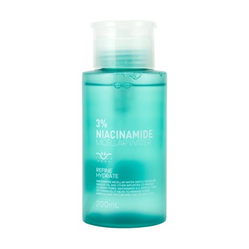 Refine & Hydrate Micellar Water 200ml - 3% Niacinamide