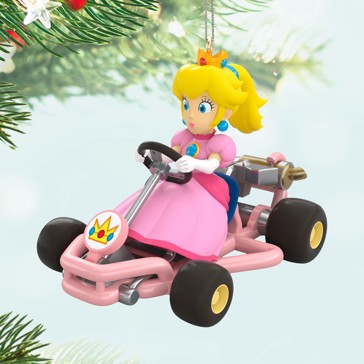 Princess Peach Mariokart Keepsake - Hallmark