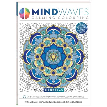 Mindwaves Calming Colouring: Mandalas - Book