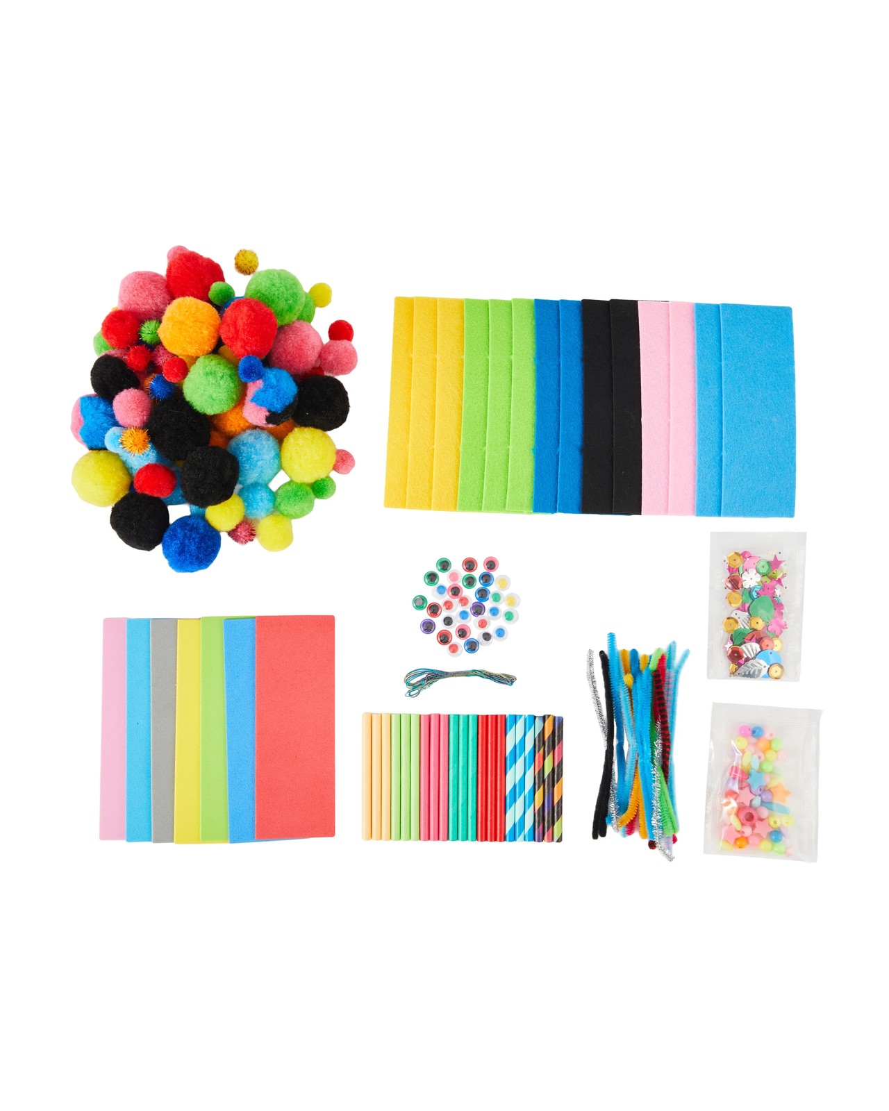 Craft Tub, 208 Pieces - Anko 4 of 5