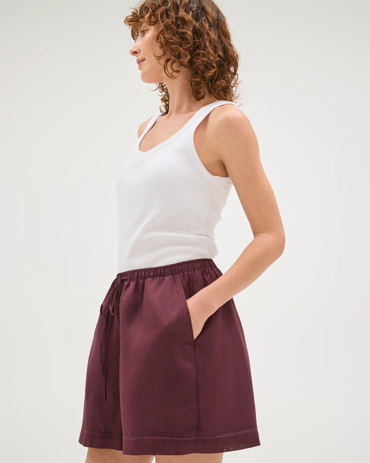 A-Line Trim Detail Shorts 5 of 6