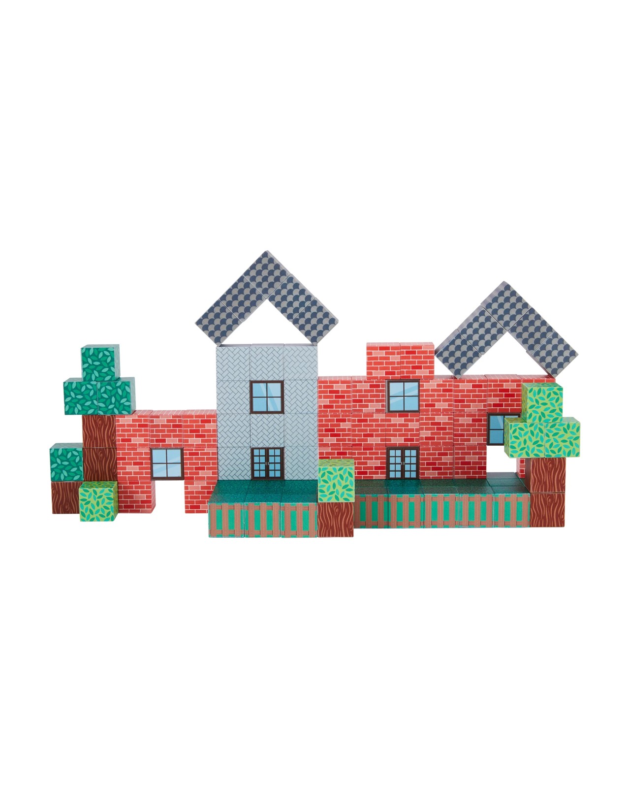 Anko 100 Piece Magnetic House Building Blocks 2 of 5