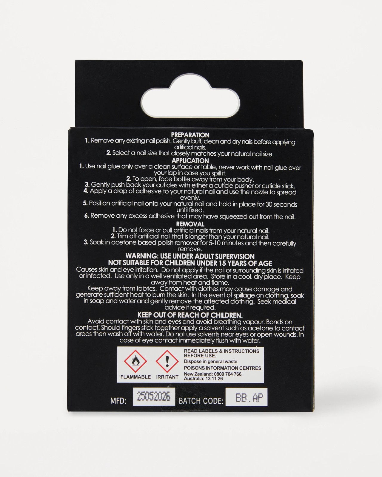 OXX Beauty 24 Pack Artificial Nails with Adhesive, Stiletto Shape - 3D Summer Pop 4 of 4