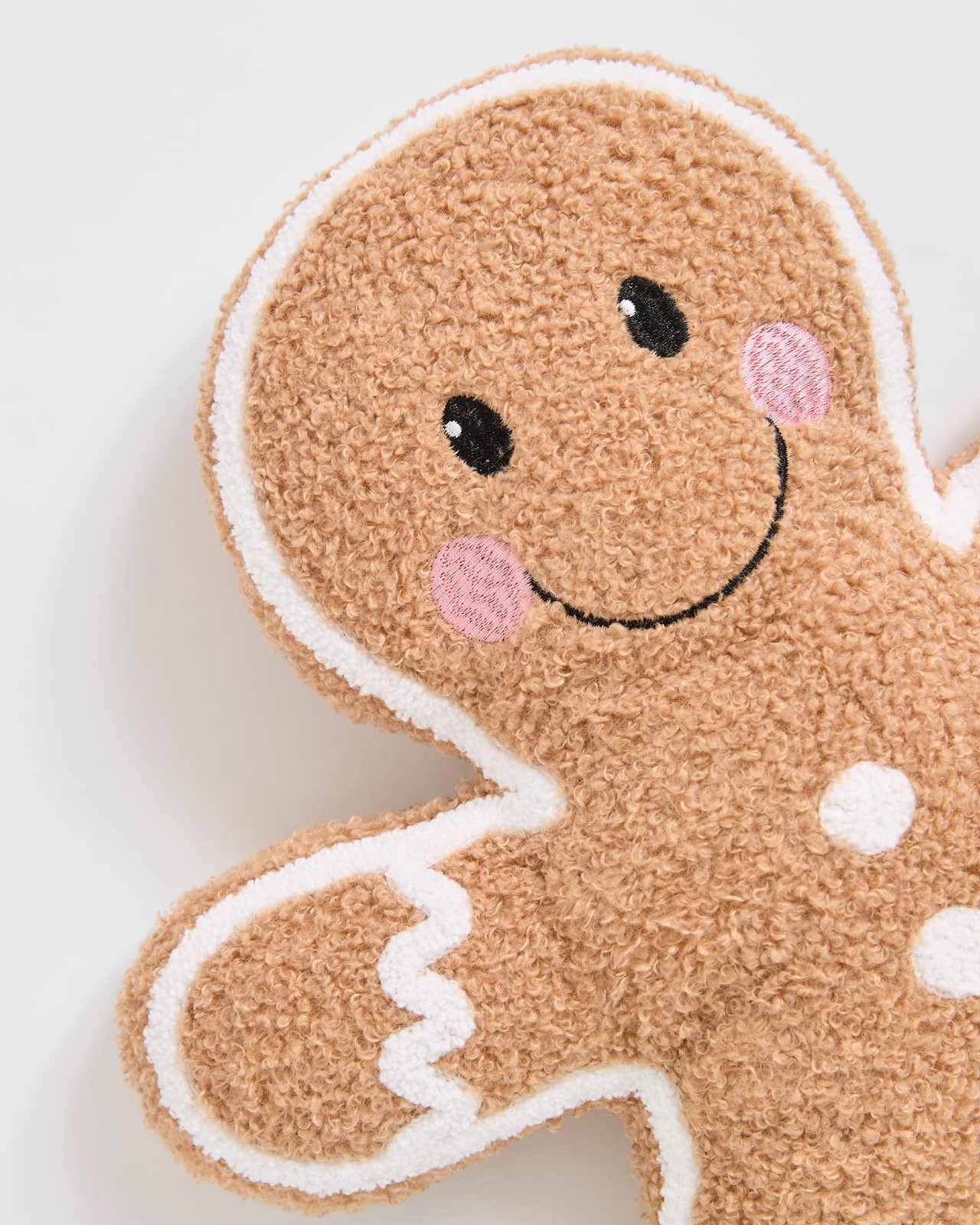 Christmas Gingerbread Man Cushion 2 of 2