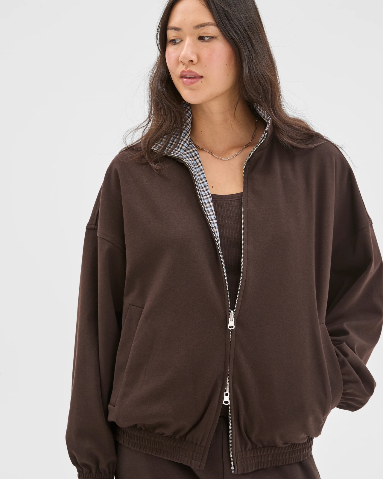 Active Check Reversible Jacket 3 of 5
