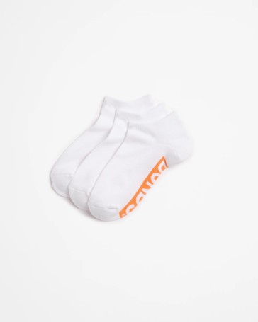 Cotton Blend Cushioned No Show Socks 3 Pack - Bonds