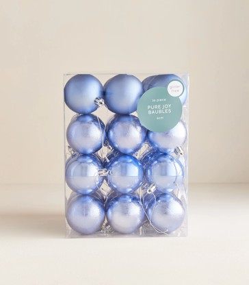 Christmas Baubles - 36 Pack