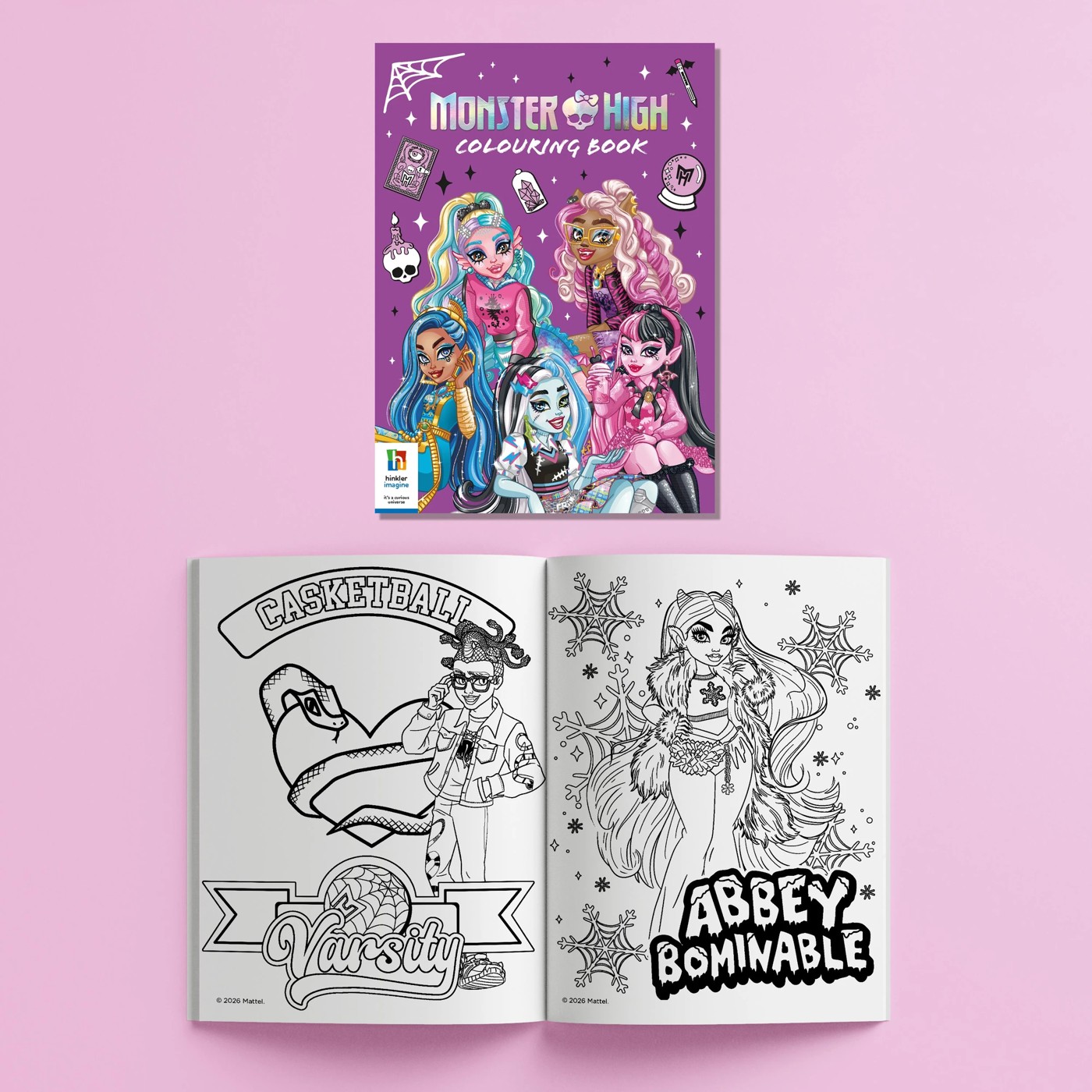 Kaleidoscope: Monster High Colouring Carry Case  6 of 6