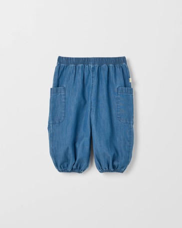 Baby Australian Cotton Woven Pocketed Balloon Pants