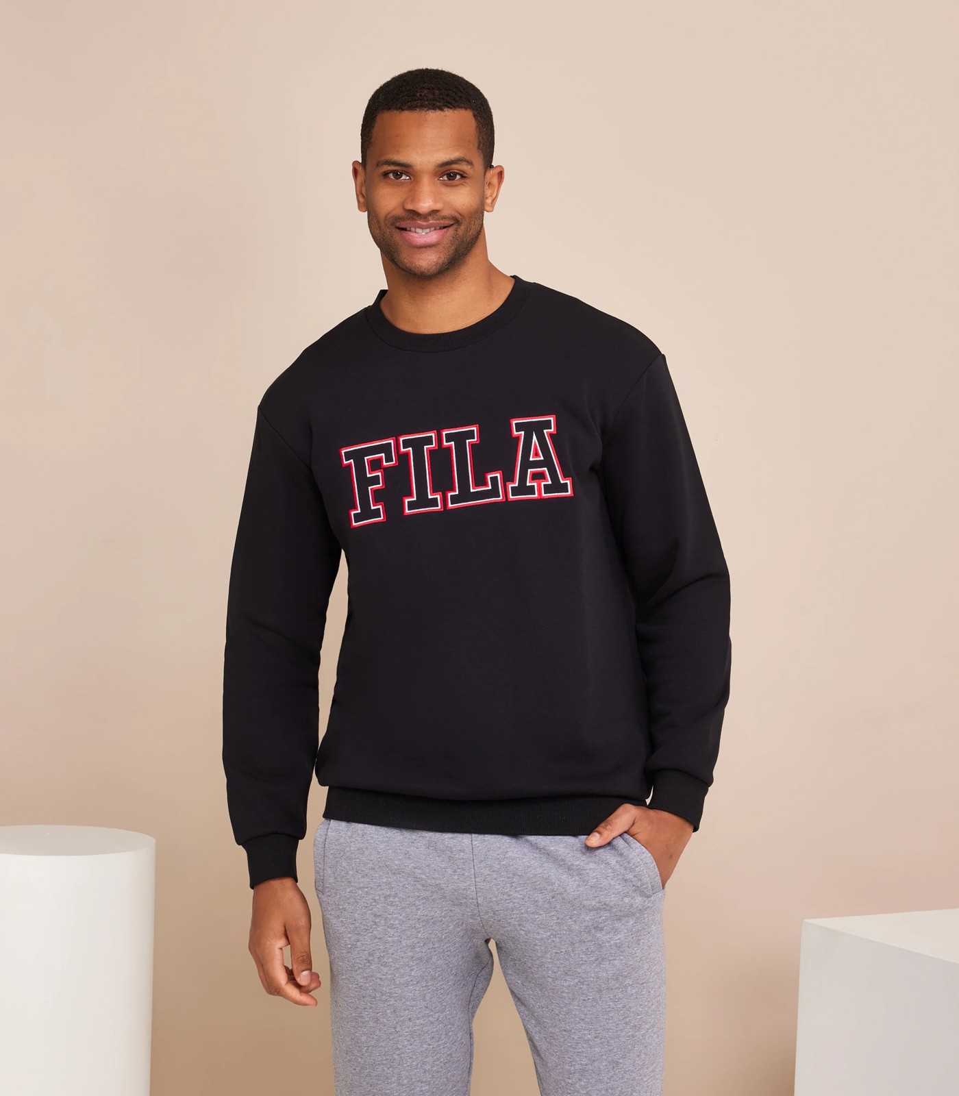 Crew neck outlet fila