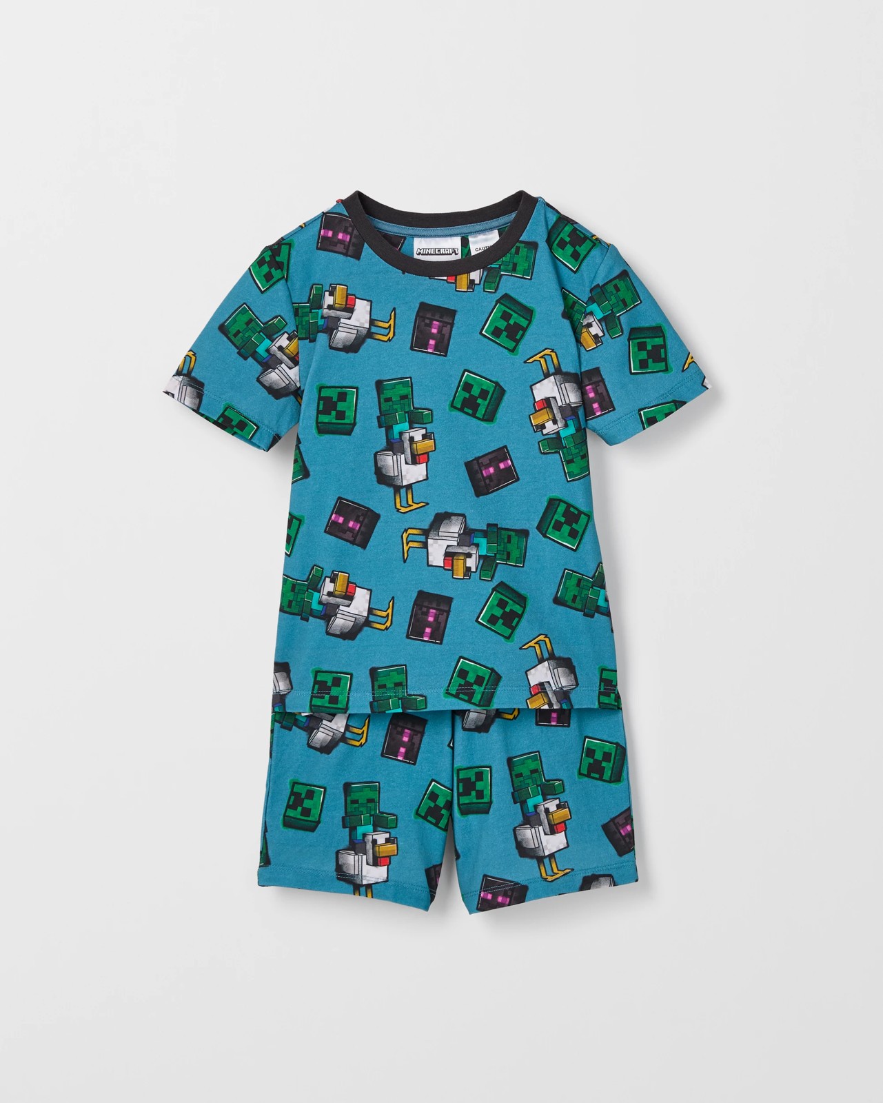 Minecraft Australian Cotton 2 Pack Younger Boys Pyjama Set 3 of 5