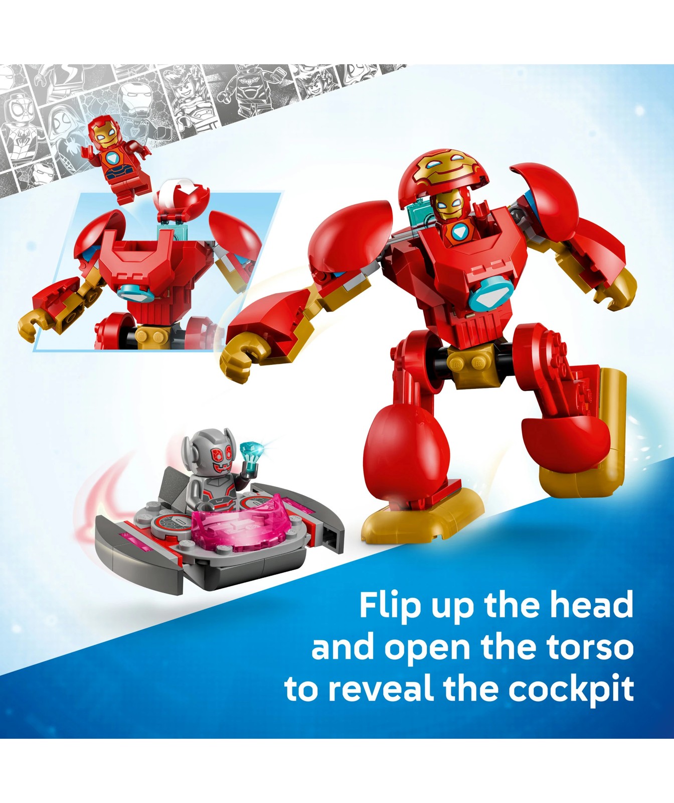 LEGO® Disney Junior Marvel Ultron vs. Iron Man 11209 5 of 6