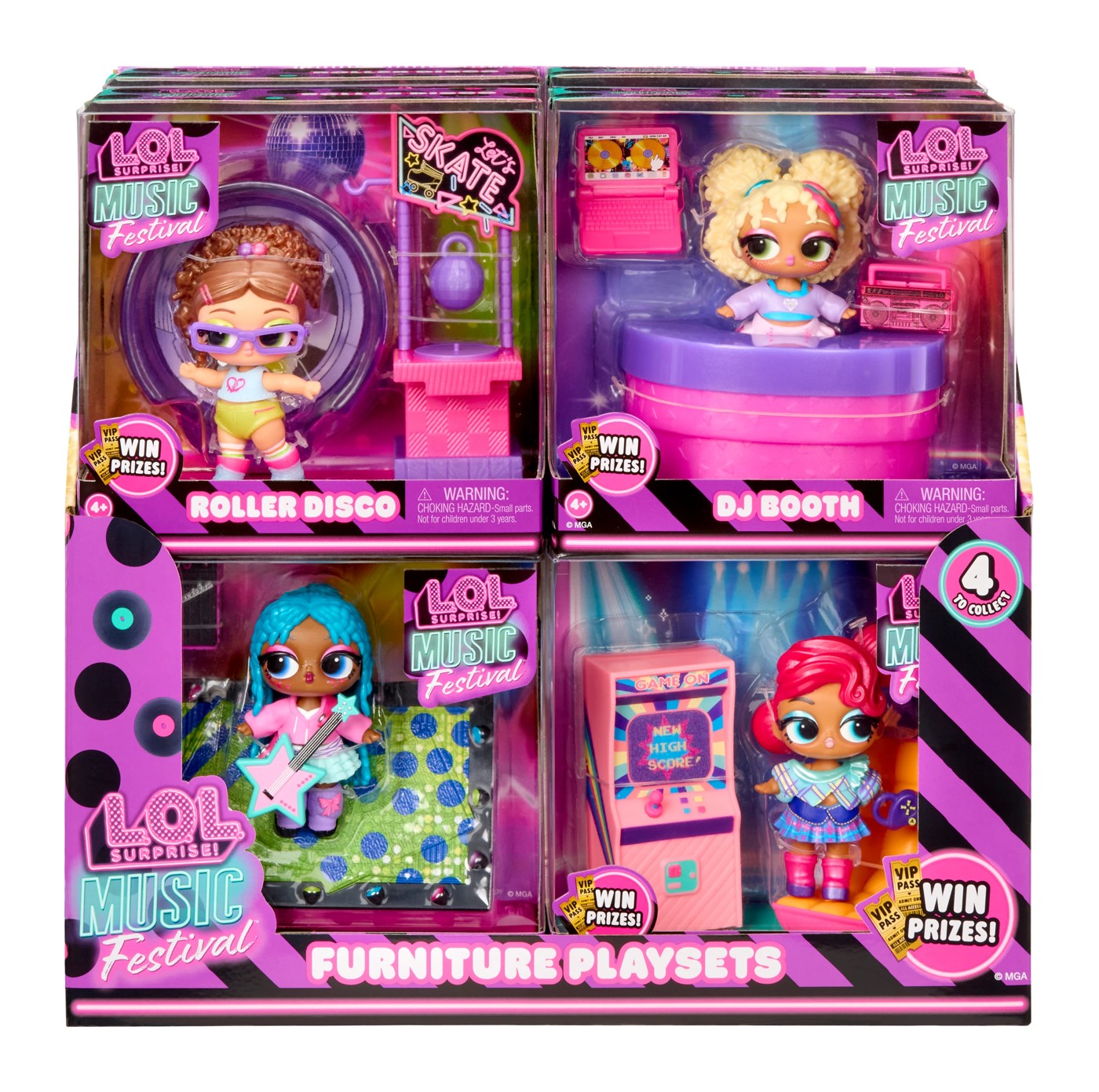 L.O.L Surprise Music Festival Furniture Packs/story Starters - Assorted 2 of 6