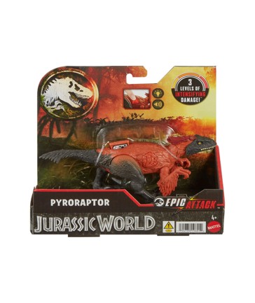 Jurassic World Epic Attack Pyroraptor Dinosaur Figure