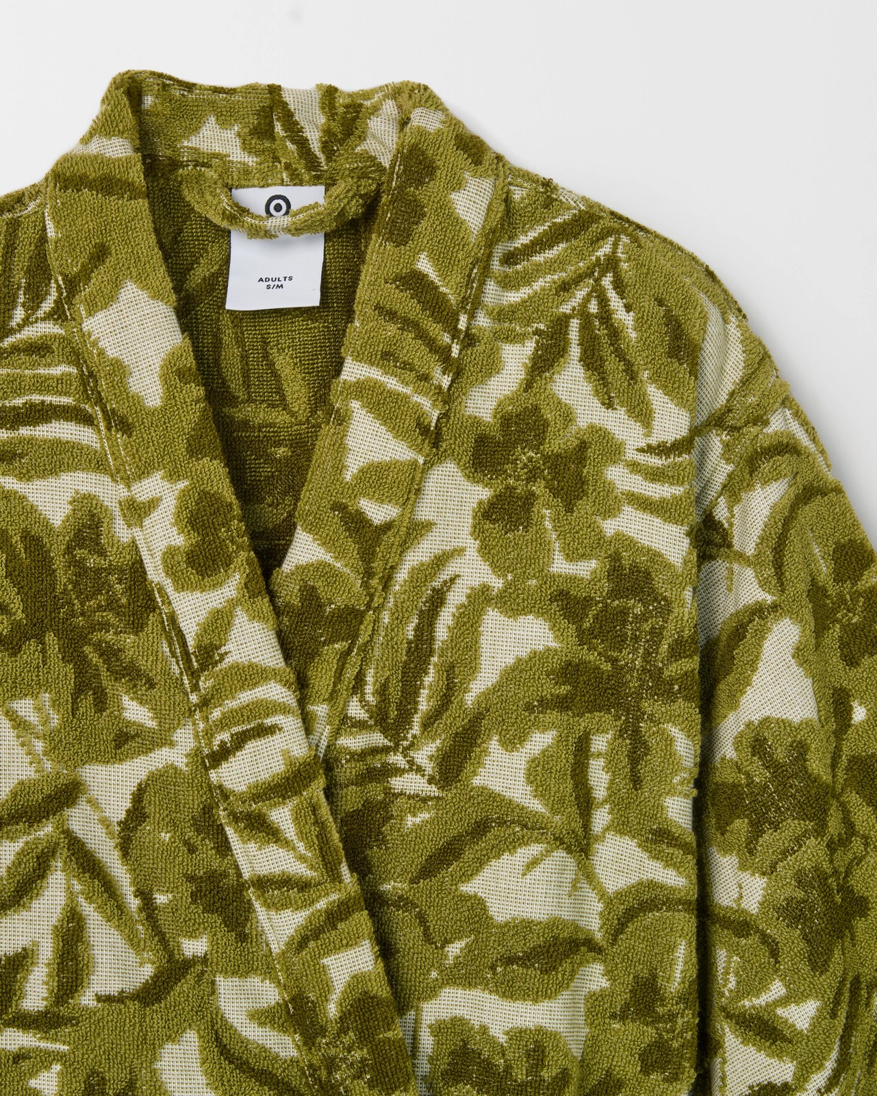 Serena Australian Cotton Jacquard Beach Robe 2 of 3