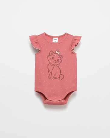 License Baby Short Sleeve Rib Bodysuit