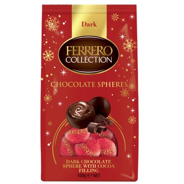 Ferrero Collection Chocolate Spheres Dark - 100g