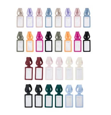Luggage Tags, 2 Pack, Assorted - Anko