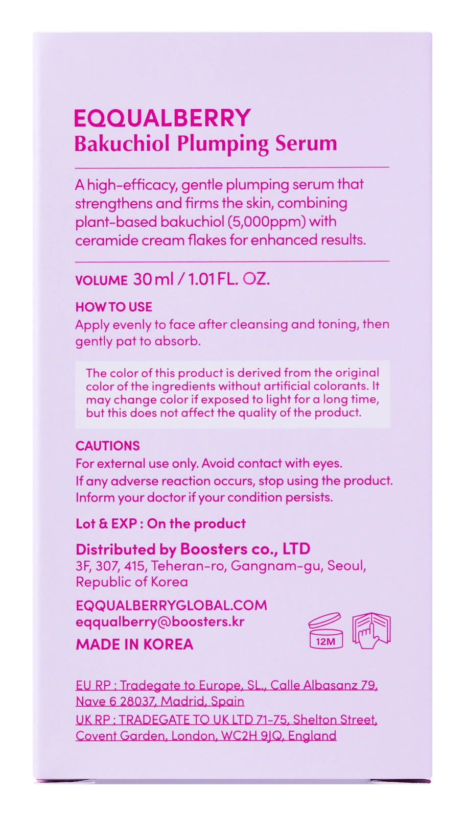EQQUALBERRY Bakuchiol Serum 30ml 3 of 4