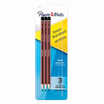 Paper Mate Woodcase HB Pencils - 3 Pack