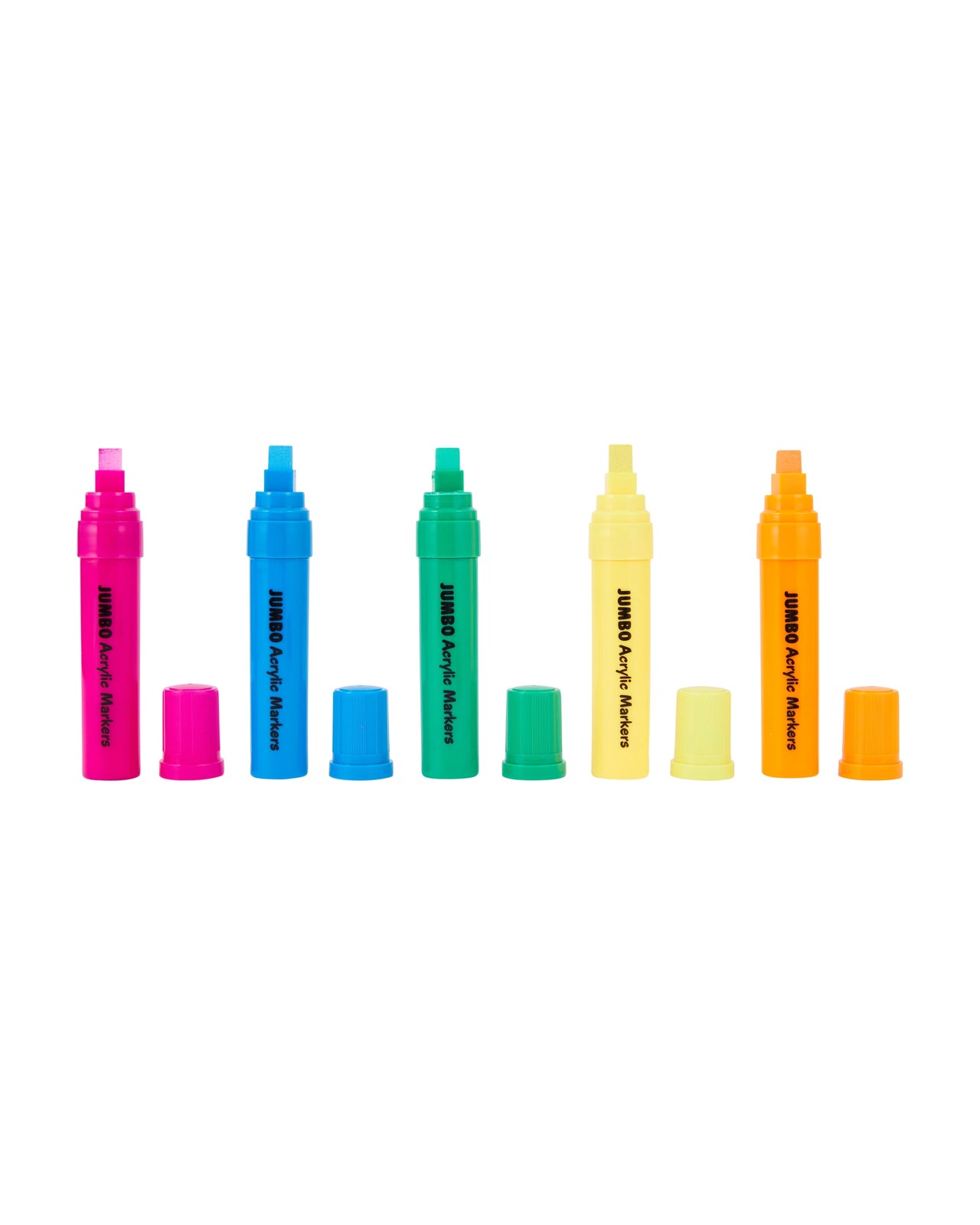 Anko 5 Pack Jumbo Paint Markers - Neon 4 of 5