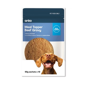 10 Pack Pet Treat Gravy Beef - Anko