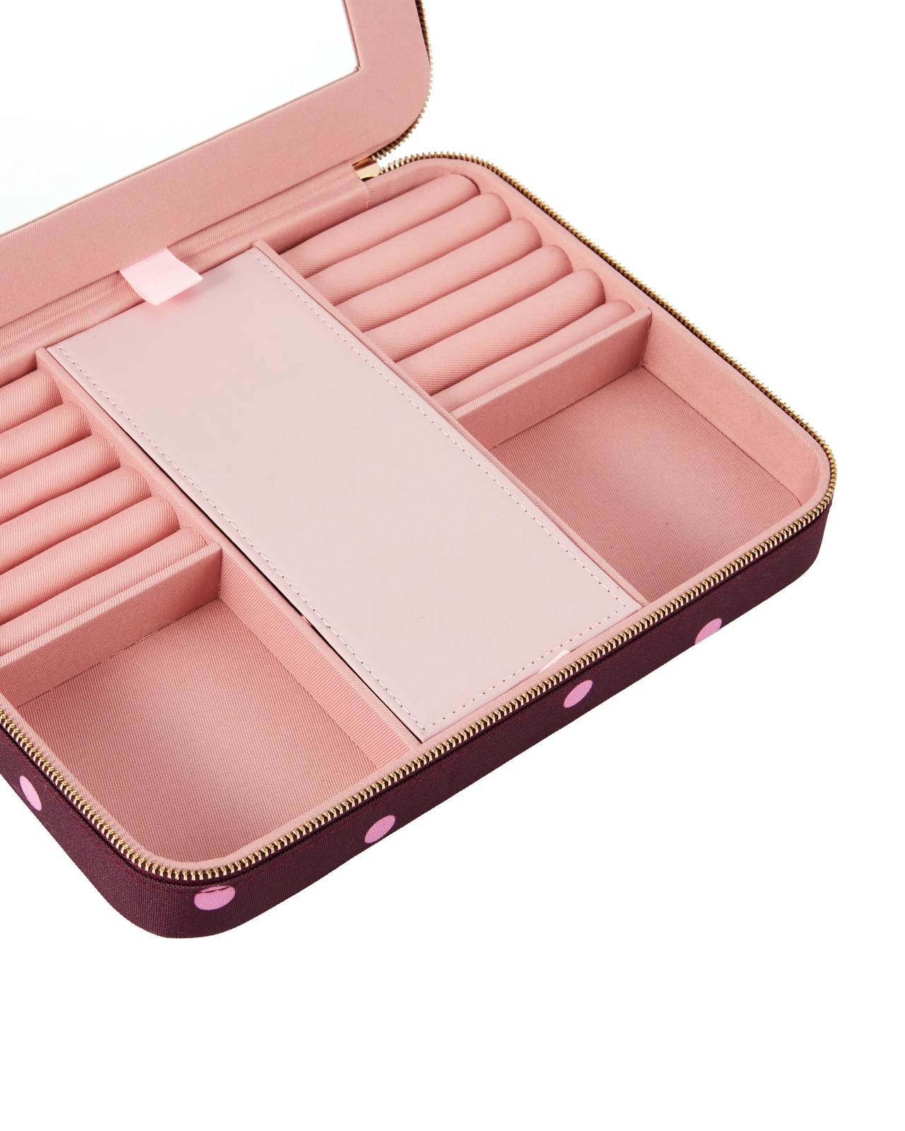 Anko Polka Dot Zip Jewellery Box 4 of 5