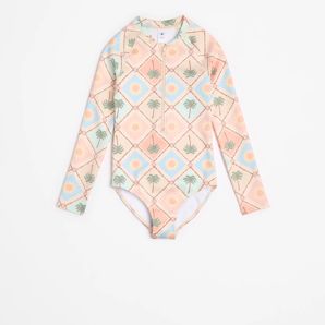 Long Sleeve Boyleg Swim Surfsuit thumbnail 2