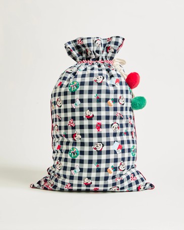 Disney Minnie & Mickey Family Matching Christmas Santa Sack