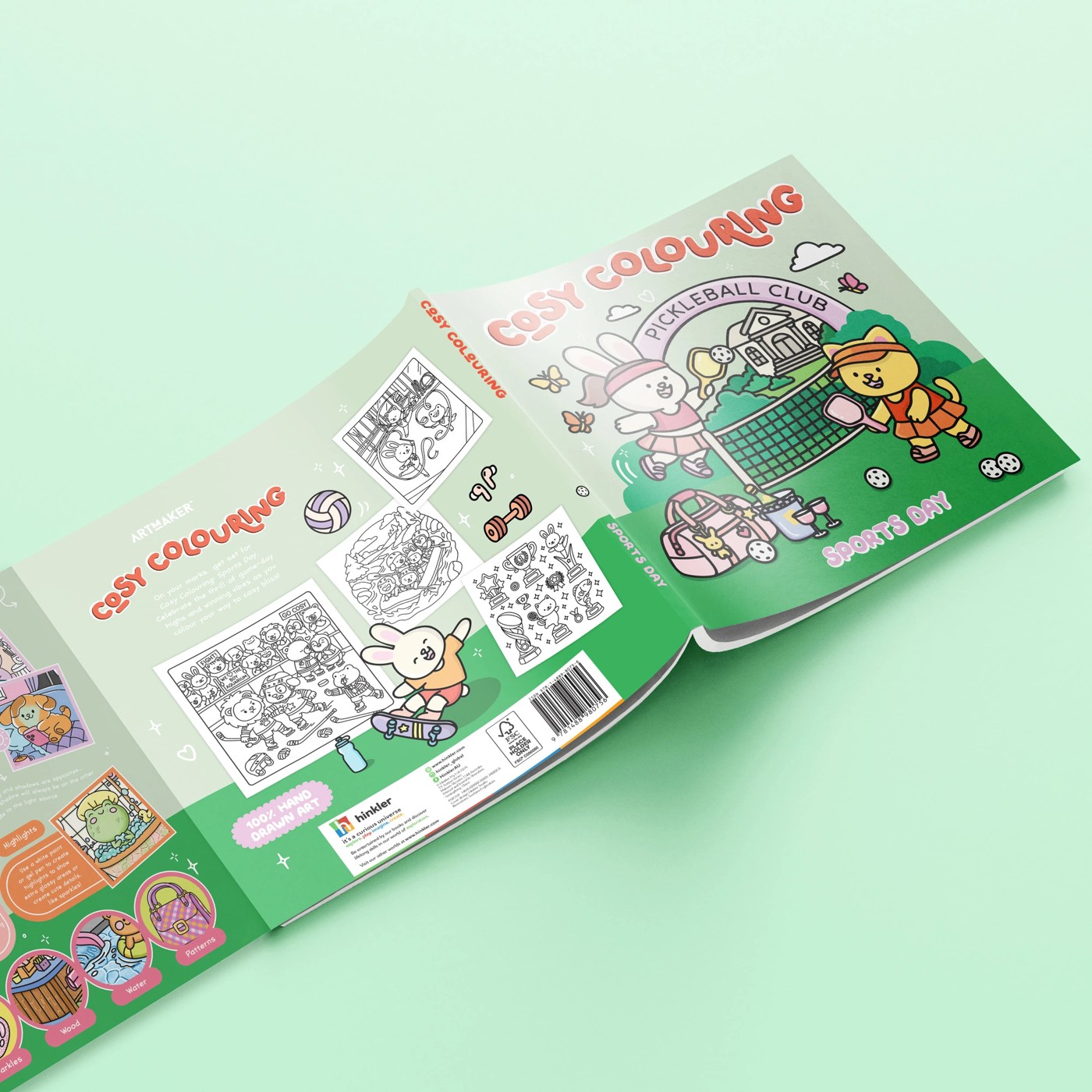 Cosy Colouring Sports Day - Book 5 of 5