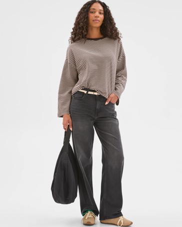 Australian Cotton Long Sleeve Heavyweight Oversized T-Shirt