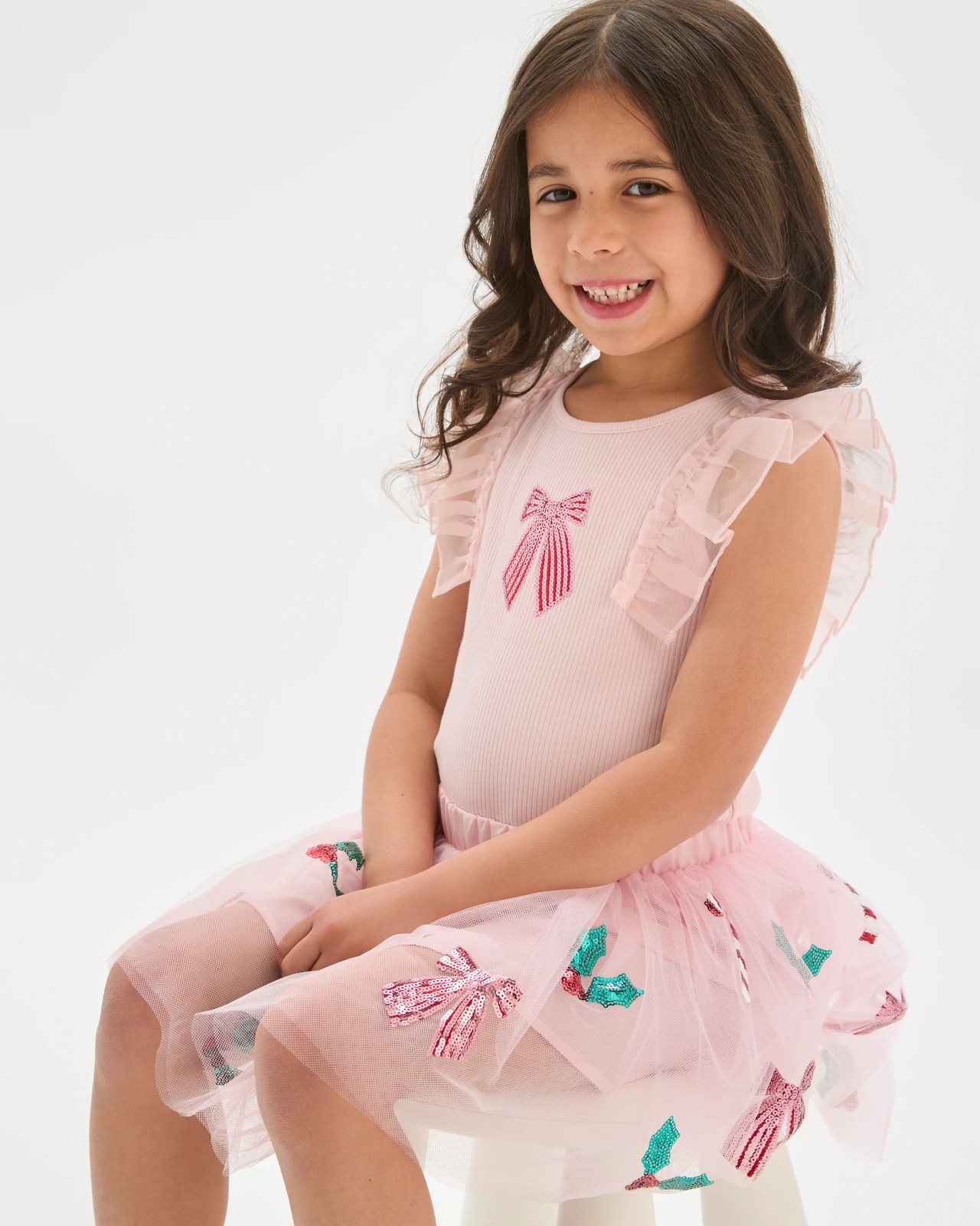 Christmas Tulle Skirt - Pink 4 of 6