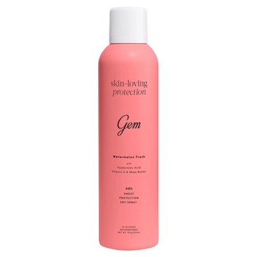 Gem Watermelon Fresh Skin-Loving Deodorant 207ml - Hyaluronic Acid, Vitamin E and Shea Butter