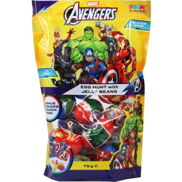 Park Avenue Marvel Avengers Egg Hunt with Jelly Beans 75g