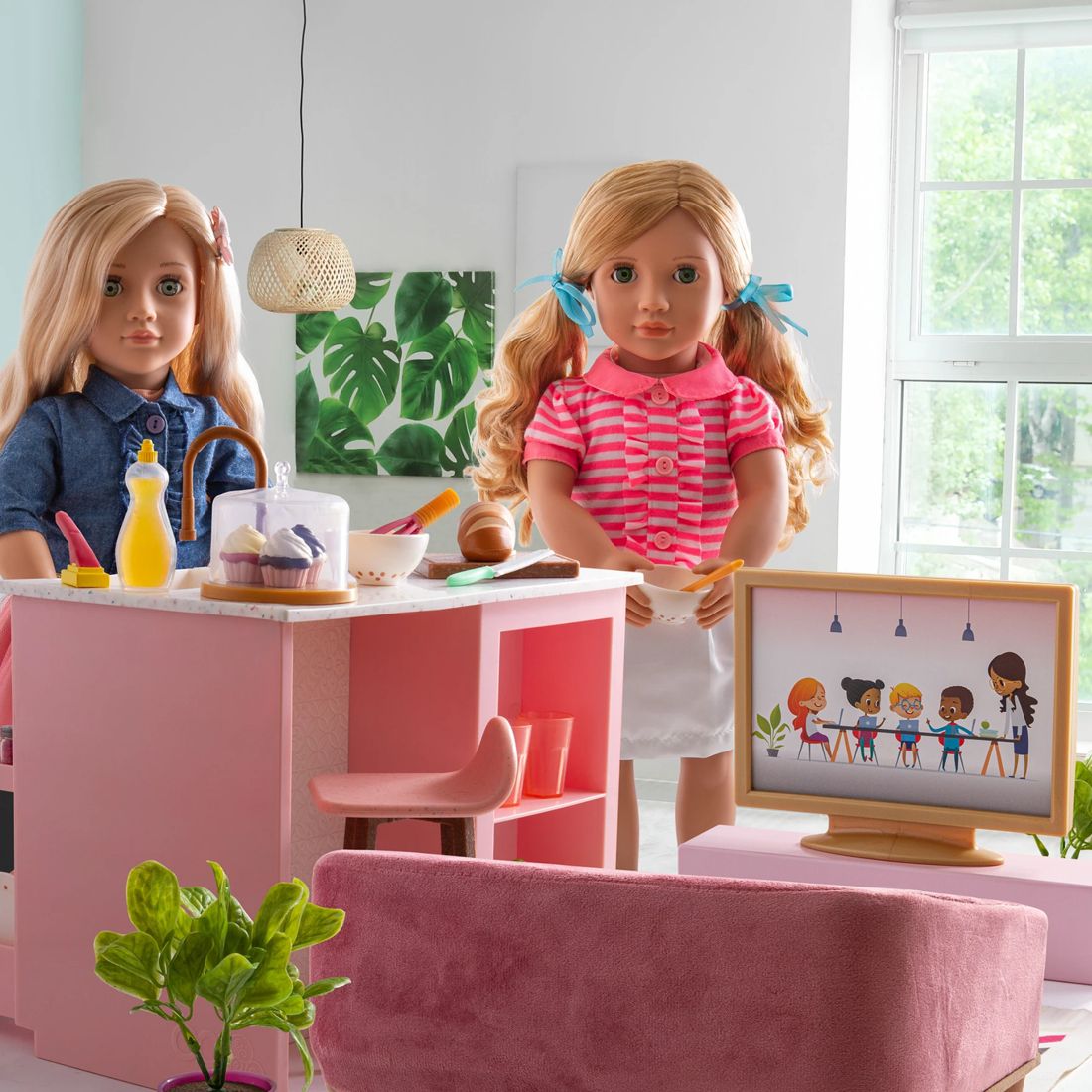 Our Generation Emily Posable 46cm Party Planner Doll & Storybook