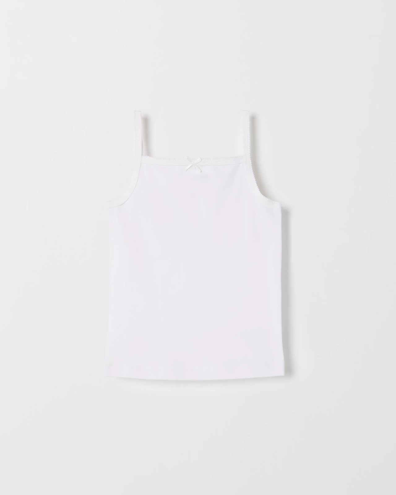 Australian Cotton 3 Pack Younger Girls Camisoles 2 of 5