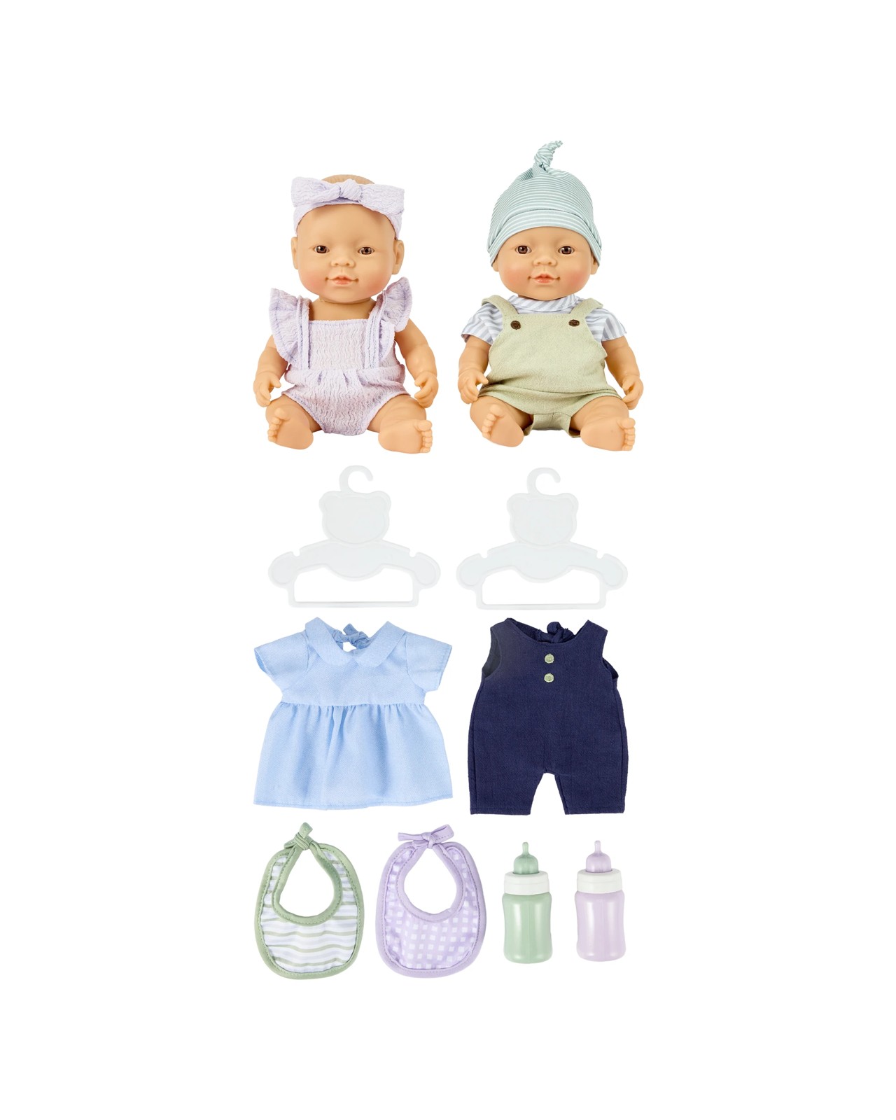 Kindred Folk Little Twin Doll Set 2 of 5