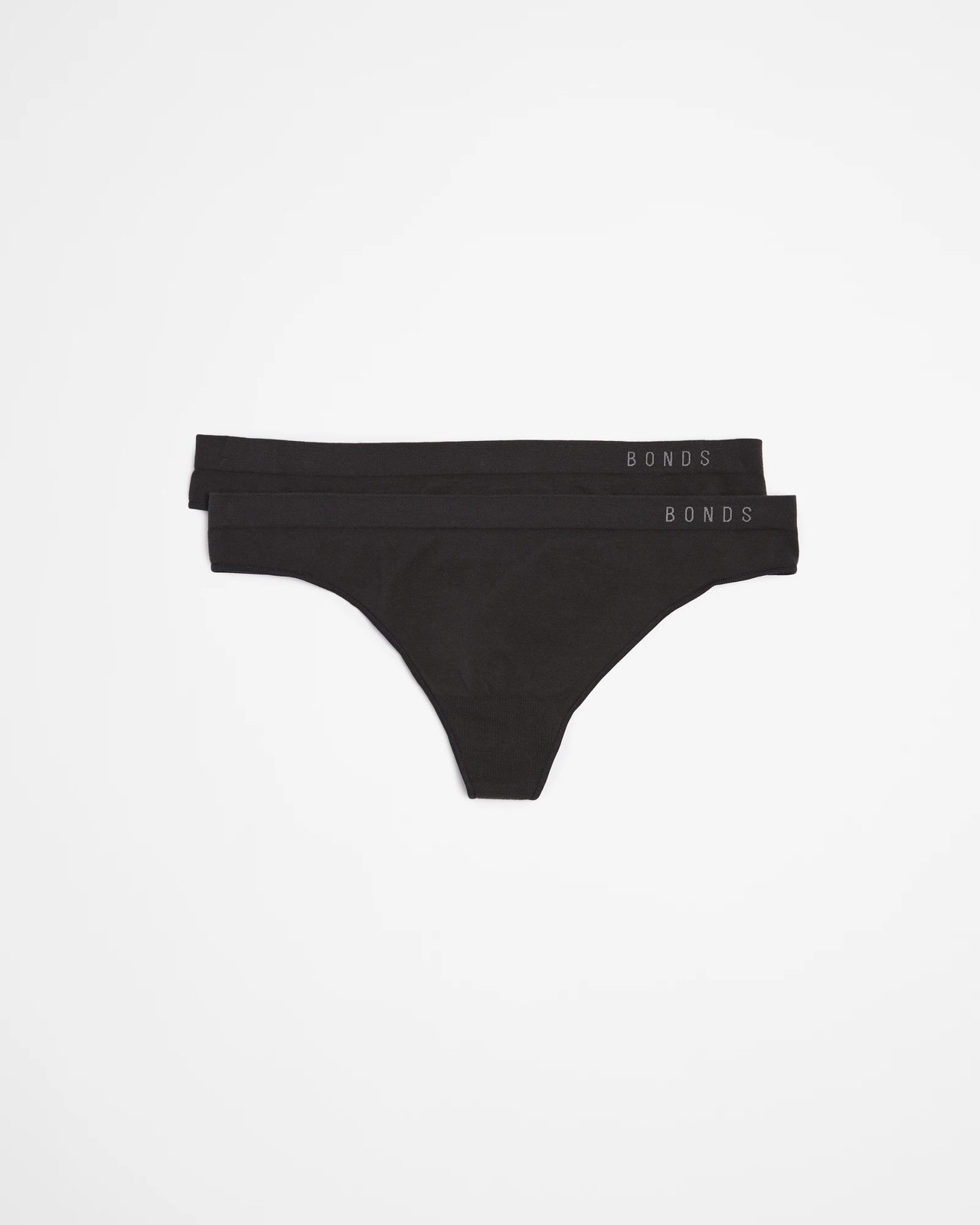 OW Collection SEAMLESS THONG 2 PACK - Thong - black 